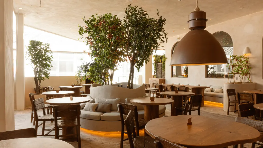 Terrace at Begin Botanical restaurant