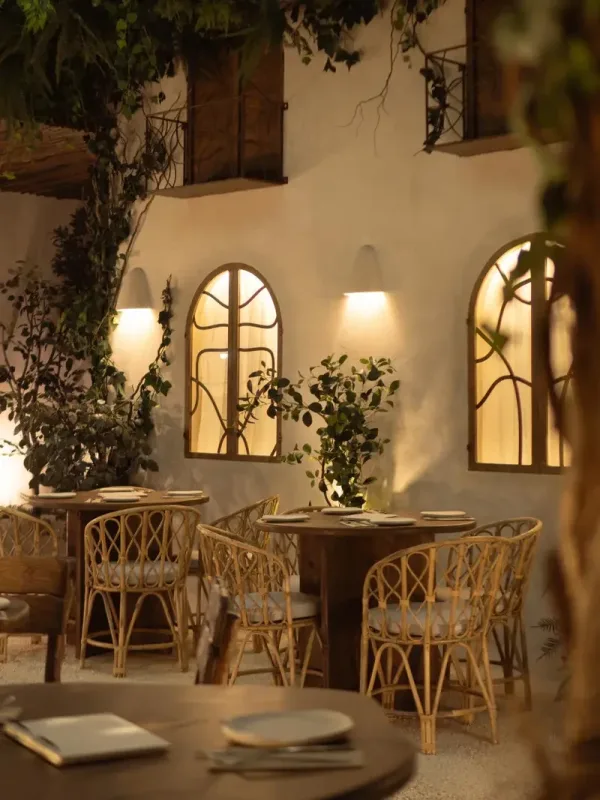Interior of Begin Secret Garden restaurant