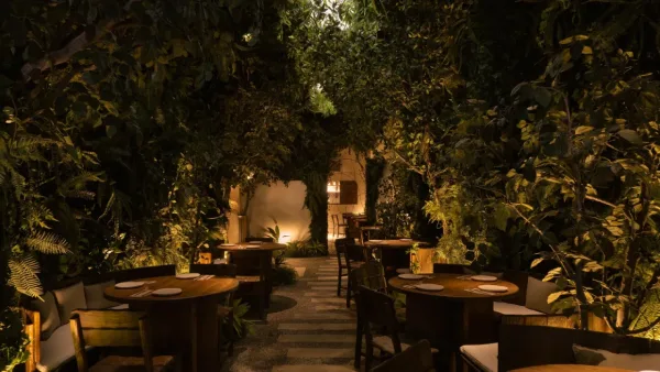 Interior of Begin Secret Garden restaurant
