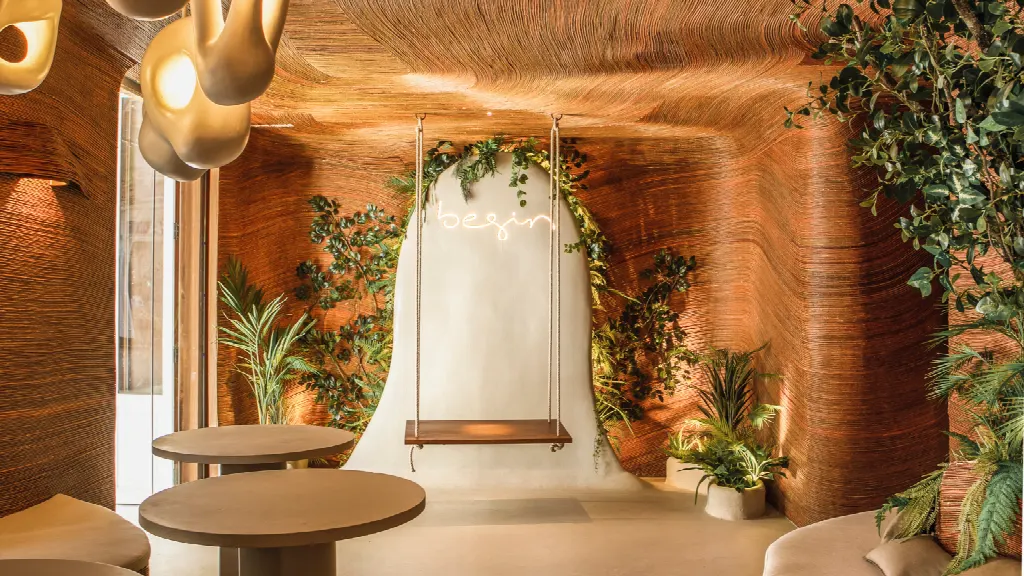 Begin Jungle restaurant space