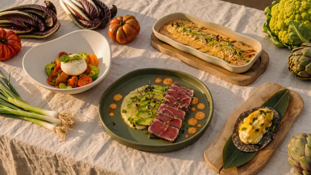 Culinary proposal at Begin Jungle restaurant