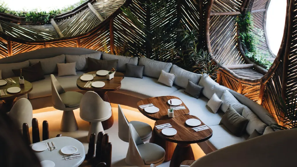 Espacio del restaurante Begin Origen