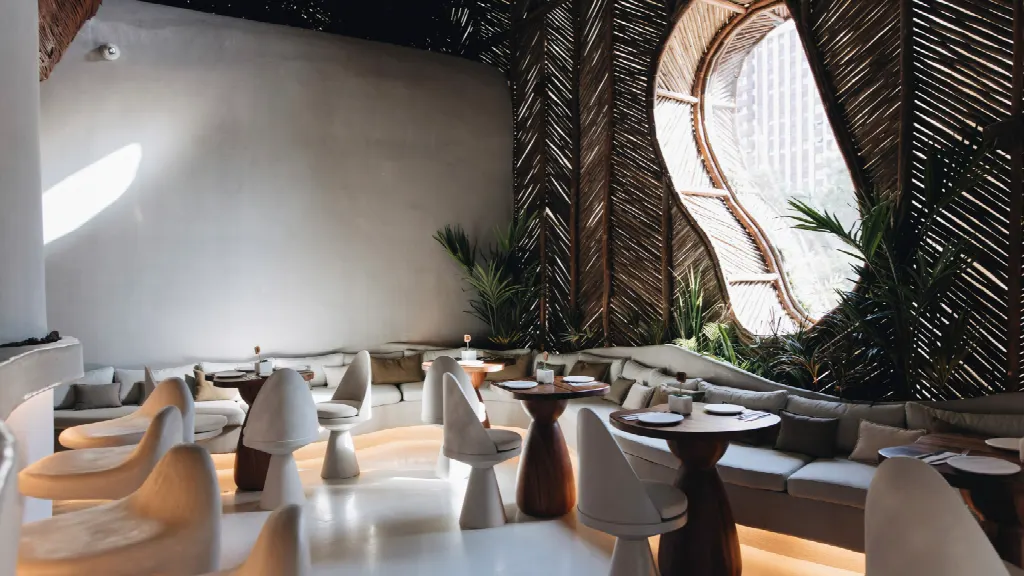 Espacio del restaurante Begin Origen