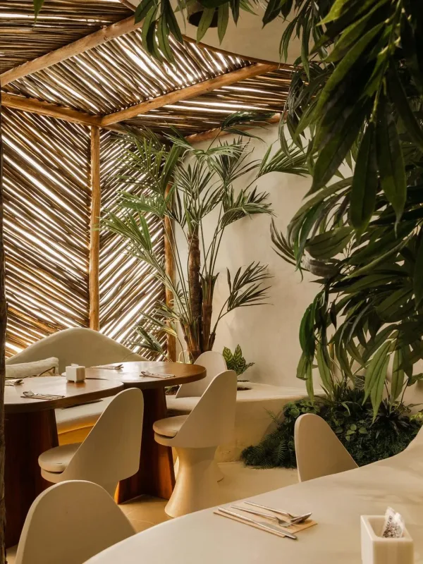 Interior of Begin Marine Depths restaurant