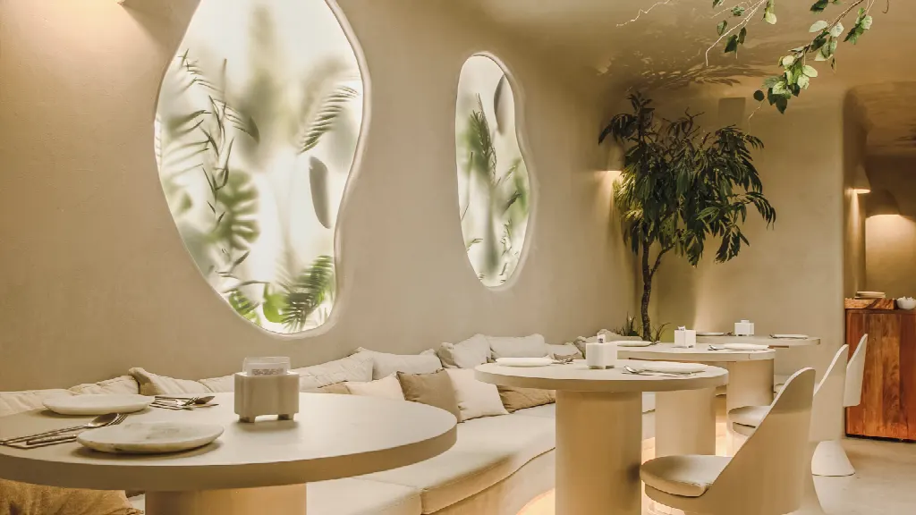 Begin Marine Depths restaurant space